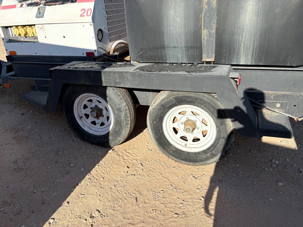 Used 2008 MAGNUM TRAILERS MLT4200 T/A BUMPER PULL 19KW LIGHT TOWER COMBO TRAILER