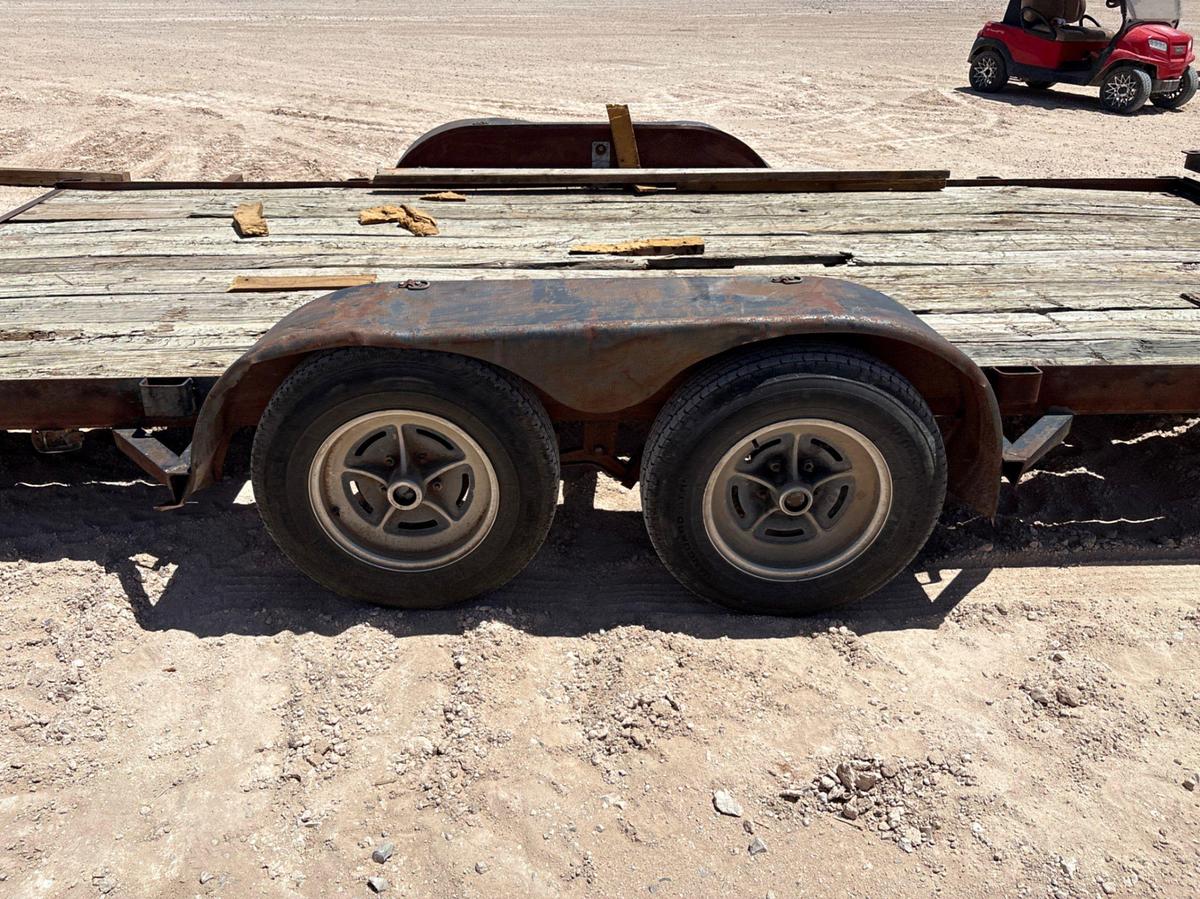 Used SHOPBUILT 16’ x 7’ T/A BUMPER PULL UTILITY TRAILER