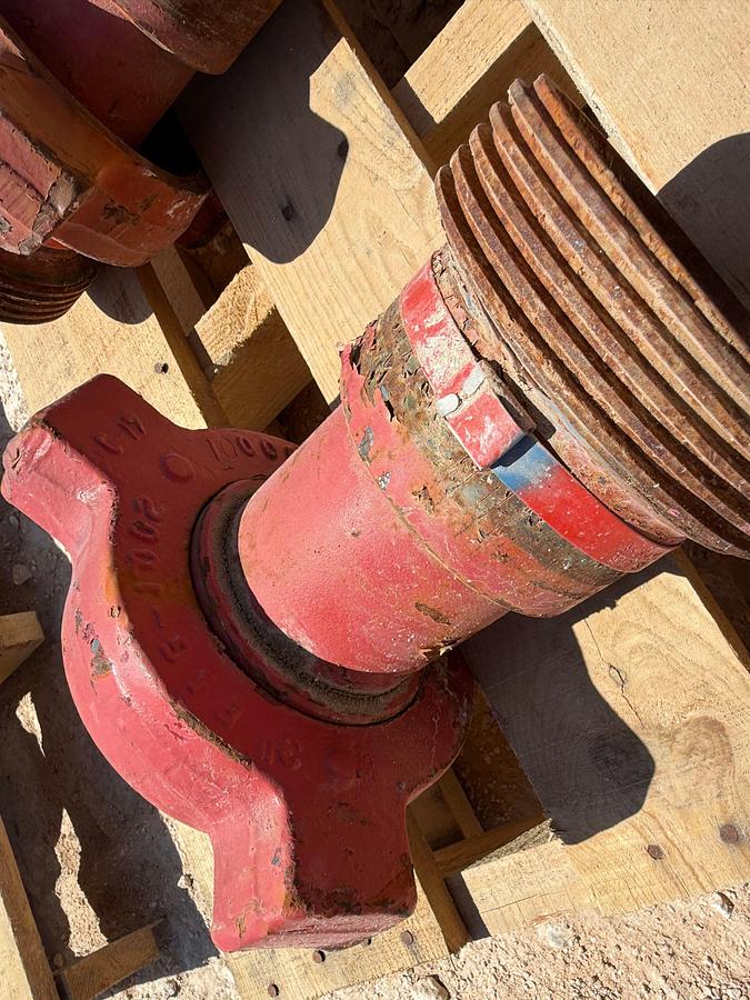 Used (8 x $) 3” x 6”L FIG 1002 10K WP FLOW IRON PUP JOINTS