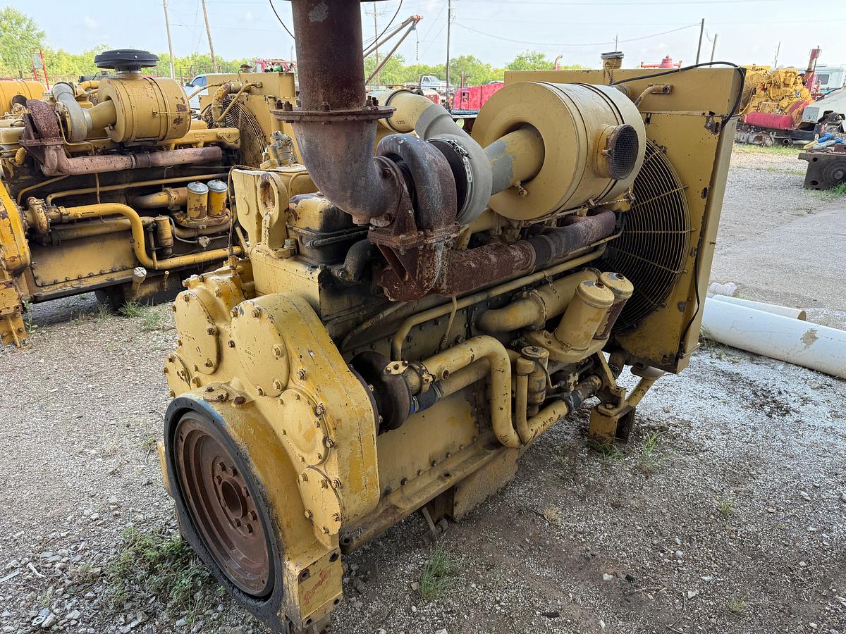 Used CATERPILLAR D353E DIESEL ENGINE W/ RADIATOR