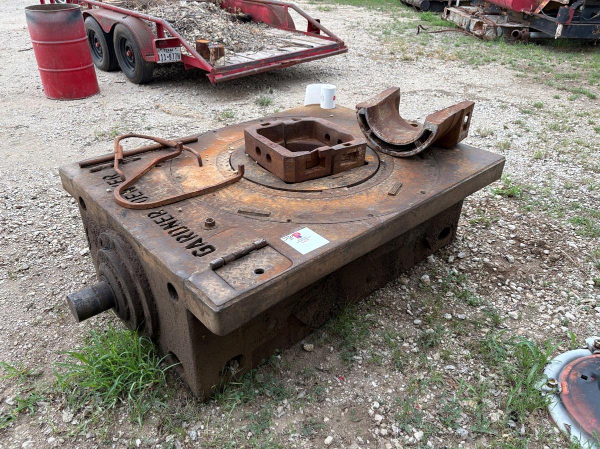 Used Gardner Denver 48” rotary table w/ 19” Kelly drive bushing