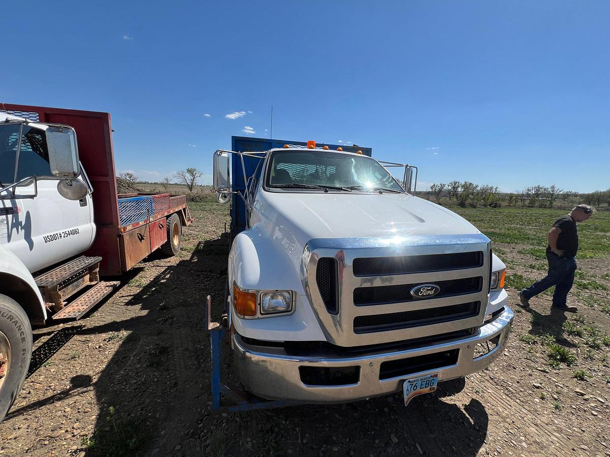 Used 2012 Ford F-650 Super Duty Truck W/ Tool Bed