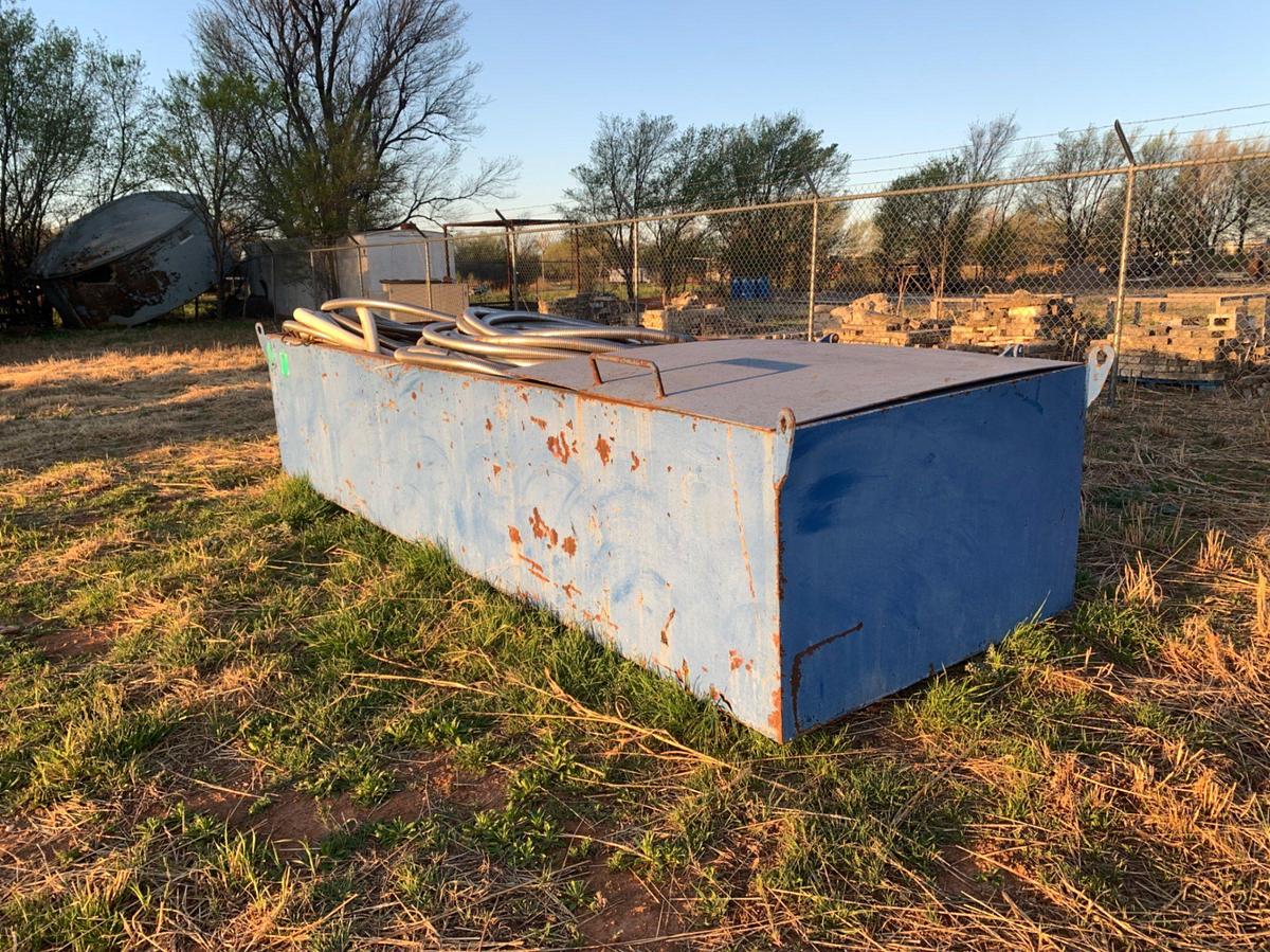 Used 15’ L x 5’ W x 3’ T Metal Tool Transport Basket