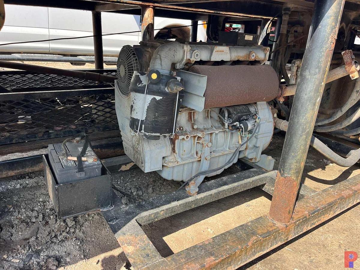 Used 40’ X 4’ HYDRAULIC SKIDDED CATWALK P/B 4-CYLINDER DIESEL ENGINE
