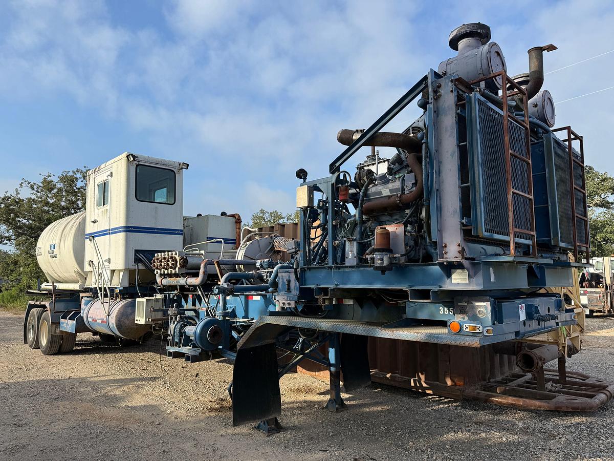 Used WESTERN ROUGH RIDER 500 10K WP TRIPLEX NITROGEN P/B (2) DETROIT 6V92TA ENGINES