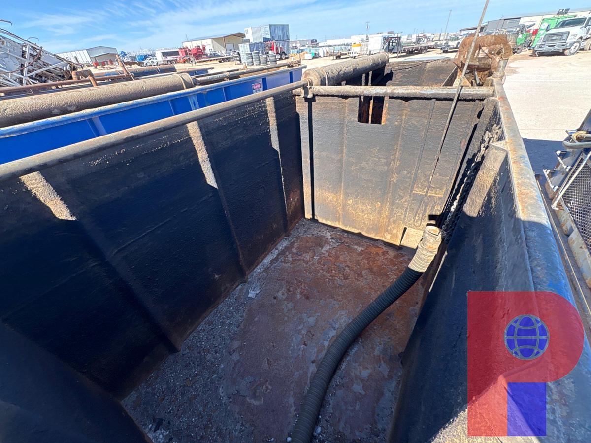 Used 18’ x 6’ x 6’ open top fluid tank