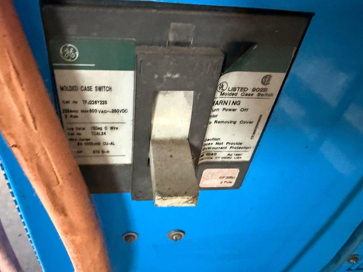 Used GOULD-BASS MAGNE-TECH 1560-W MAGBLASTER 6000-AMP AC/HWDC MAGNETIC PARTICLE INSPECTION UNIT