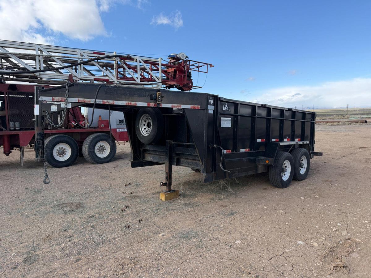Used 2008 C&B 14’ t/a GN Dump Trailer