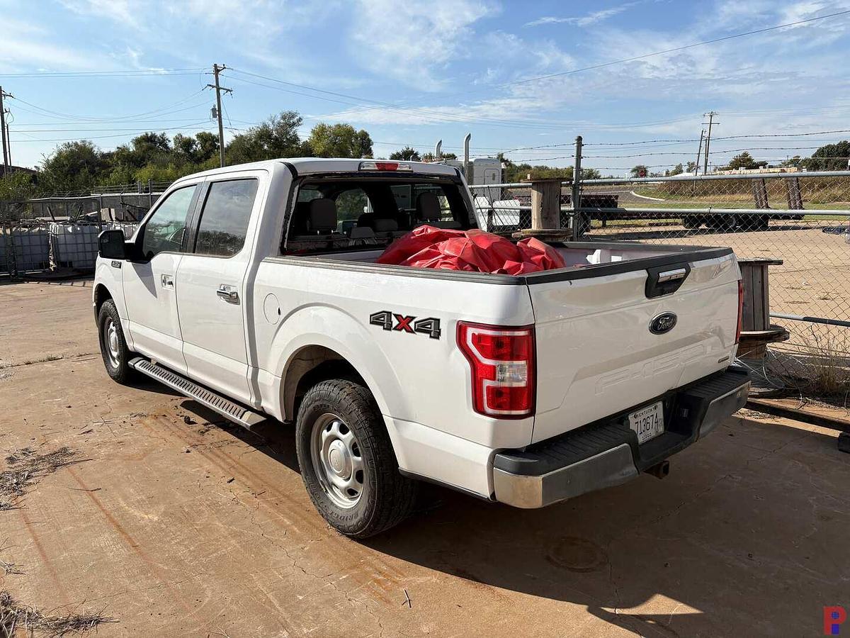 Used 2018 FORD F-150 CREW CAB PICKUP TRUCK, 4X4