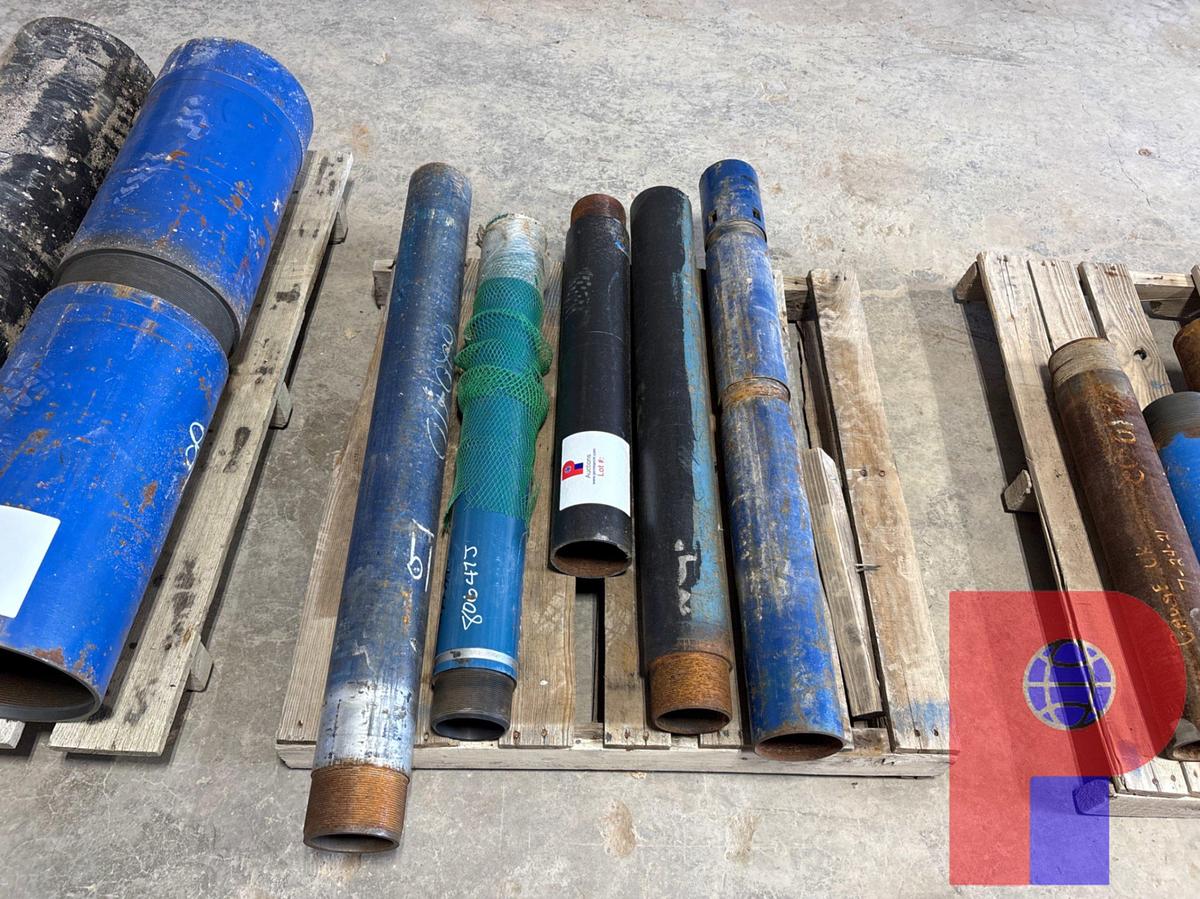 Used PALLET W/ (5) ASSORTED OVERSHOT EXTENSIONS, 3-7/16” - 4-1/2”OD