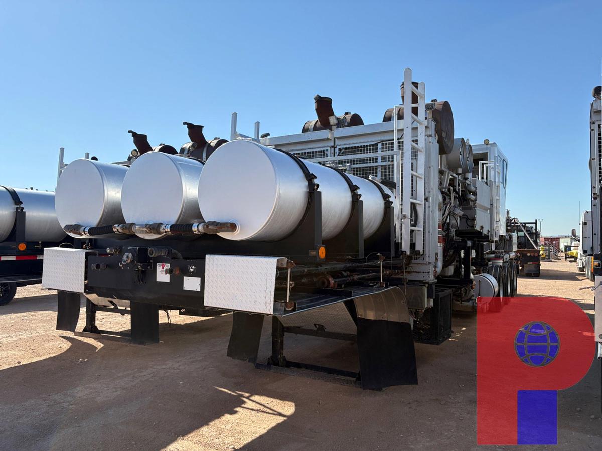 Used 2012 CRYOGENIC VESSEL ALTERNATIVES 3-AXLE 15K PSI QUINTAPLEX DOUBLE PUMPER