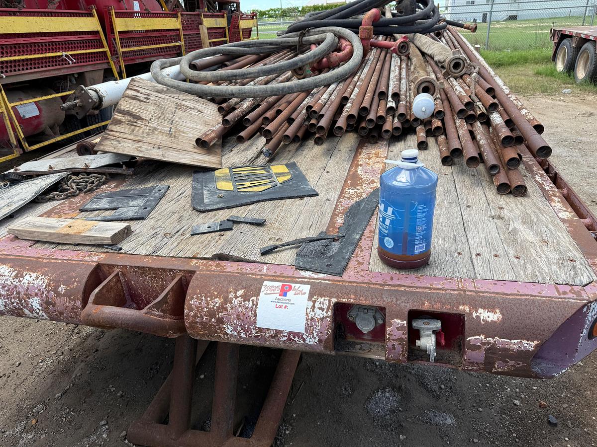 Used 2011 VIKING 42’ X 102” T/A  OILFIELD FLOAT FLATBED TRAILER
