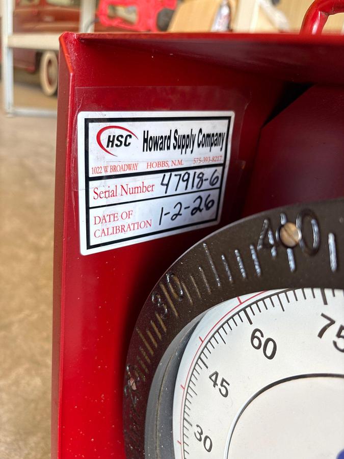 Used PWI pad type weight indicator