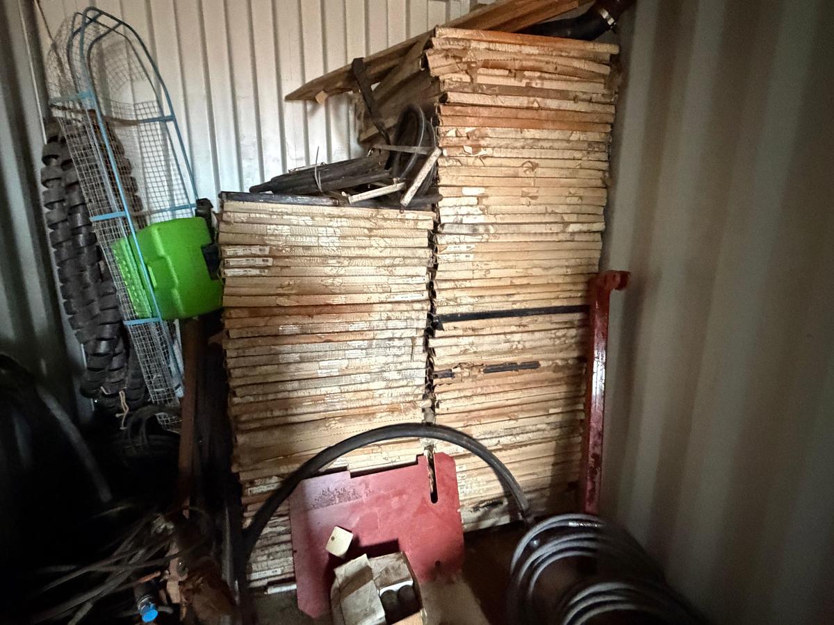 Used 40' HIGH CUBE SEA CONTAINER FULL OF WELL SERVICE RELATED PARTS & SUPPLIES