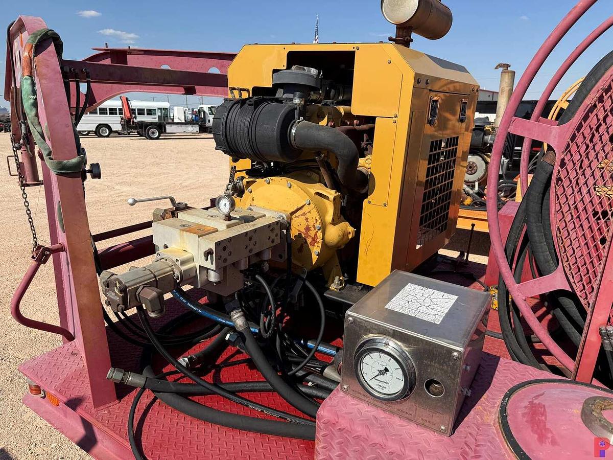 Used 2007 VENTURETECH XK-90 90 TON POWER SWIVEL ON 14' T/A TRAILER (INCOMPLETE)