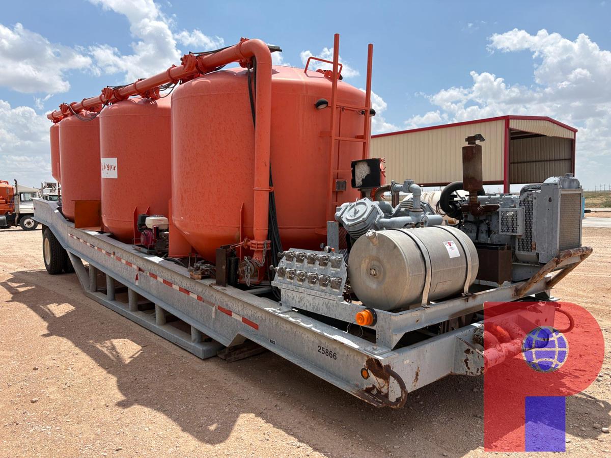 Used 40’ X 101” S/A 4-TANK DRY BULK CEMENT TRAILER