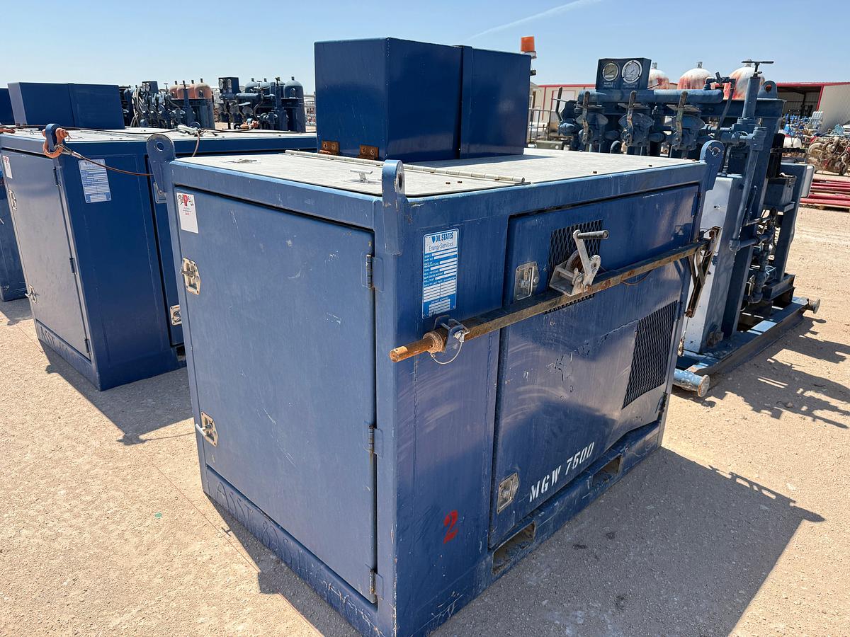 Used SELF CONTAINED 20K WP GREASE INJECTION UNIT COMBO P/B 8.4-KW ISUZU DIESEL GENERATOR