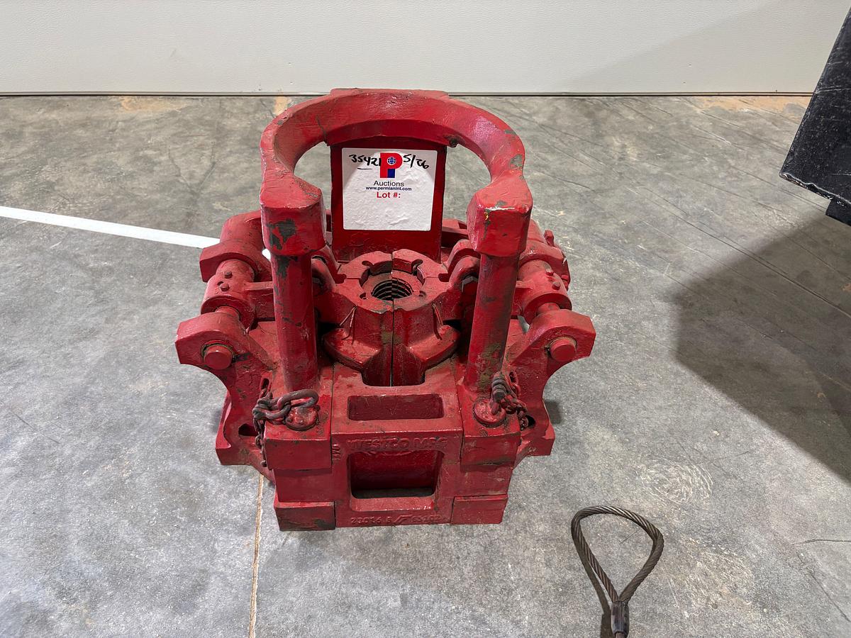 Used WESTCO C-HD 125 TON PNEUMATIC TUBING SPIDER