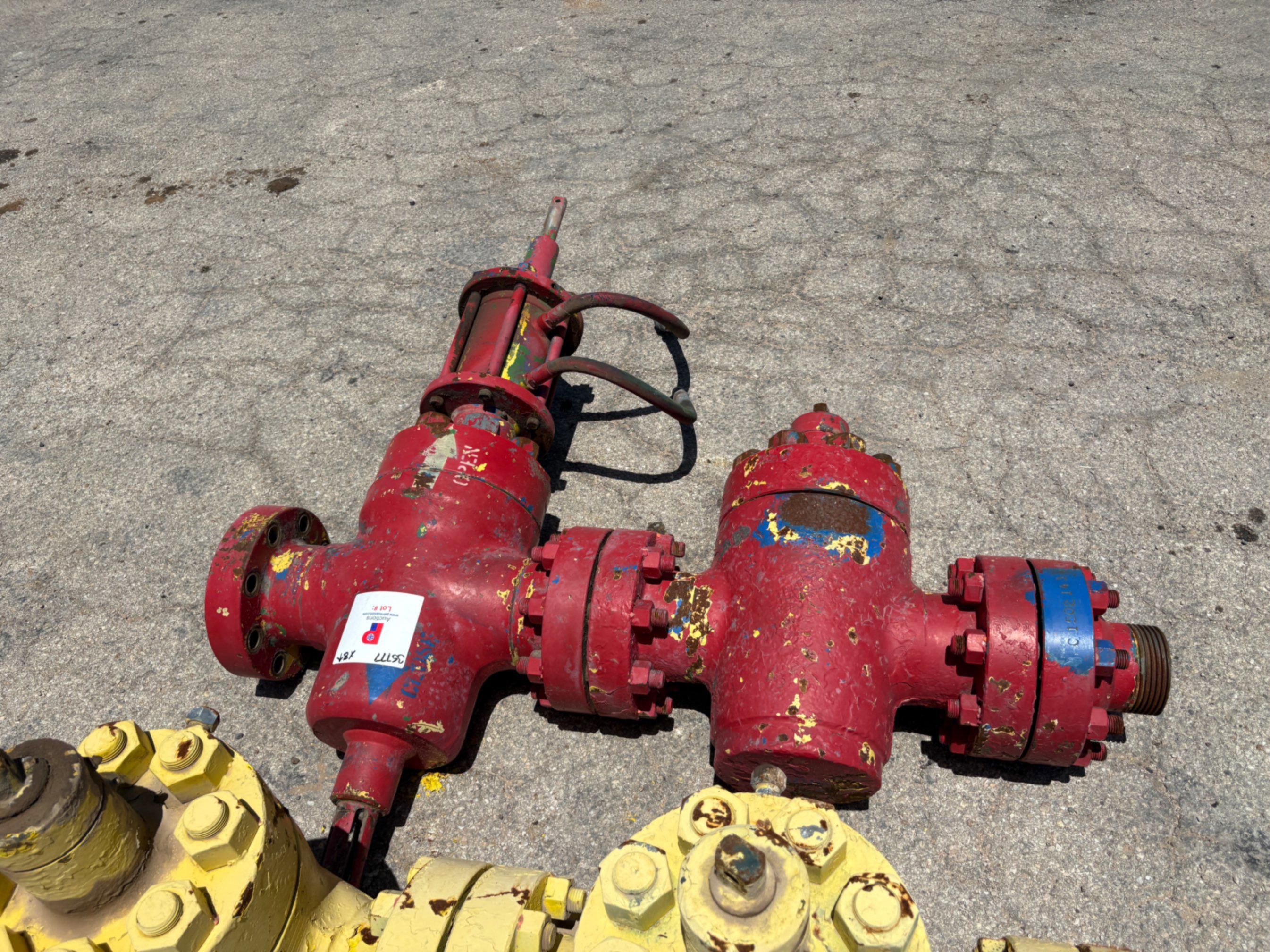Used (8x$) (8) 4” 10k gate valves