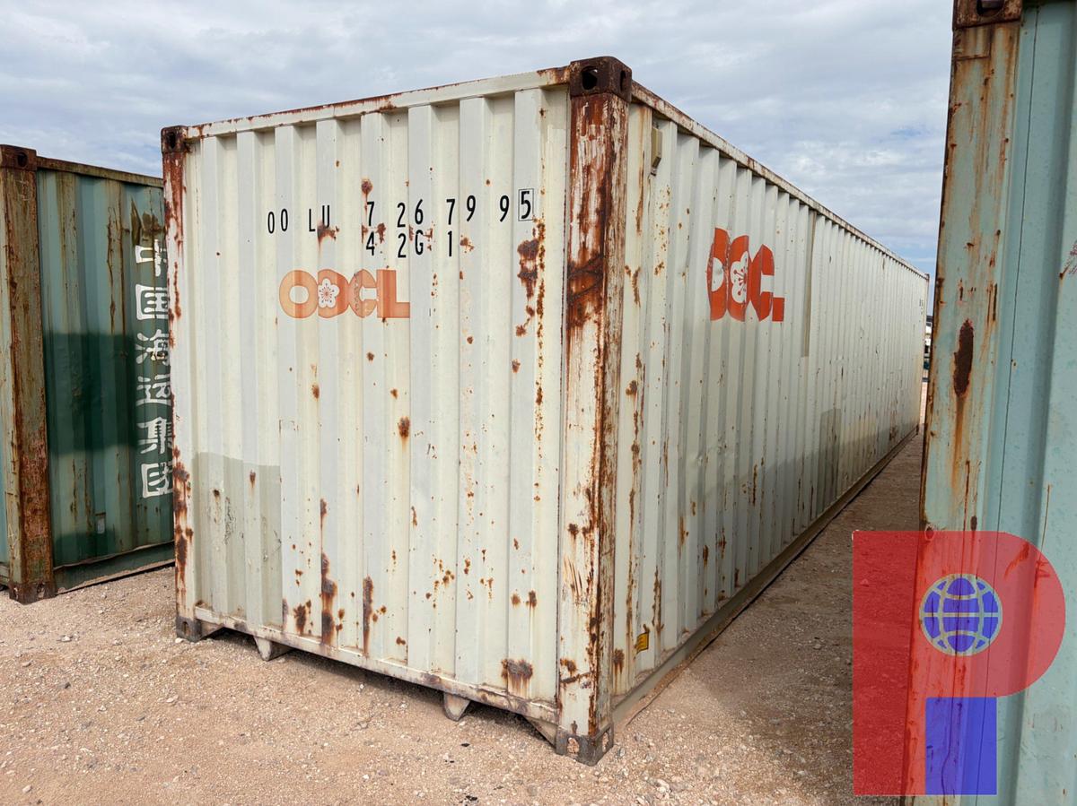 Used 40’ X 8’ X 8.5’ SEA CONTAINER