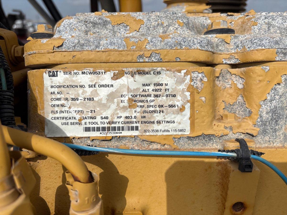 Used Harlow sammons HSJWS-5S Quintaplex pump, skidded
