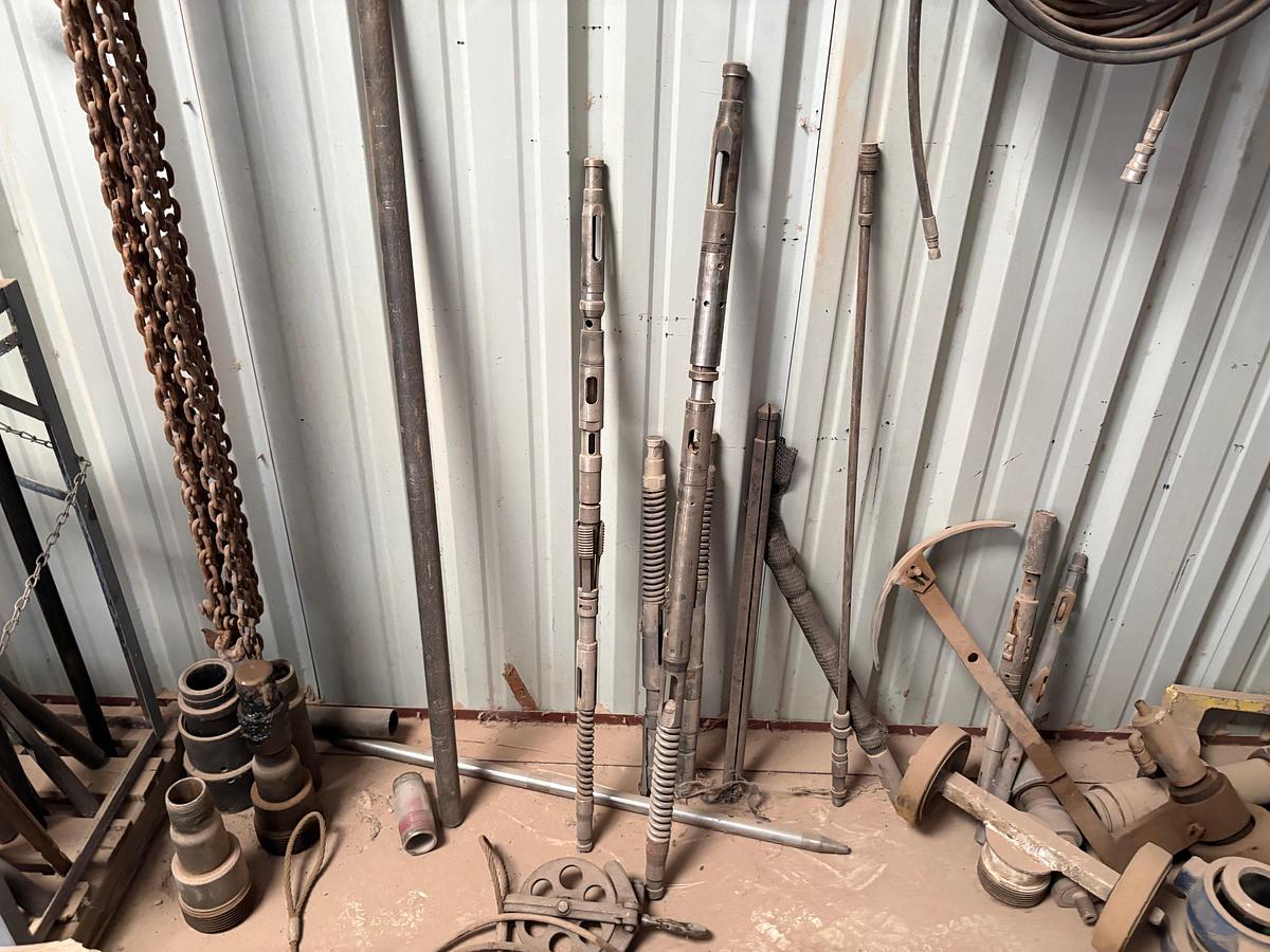 Used Large lot of assorted wireline/slickline tools