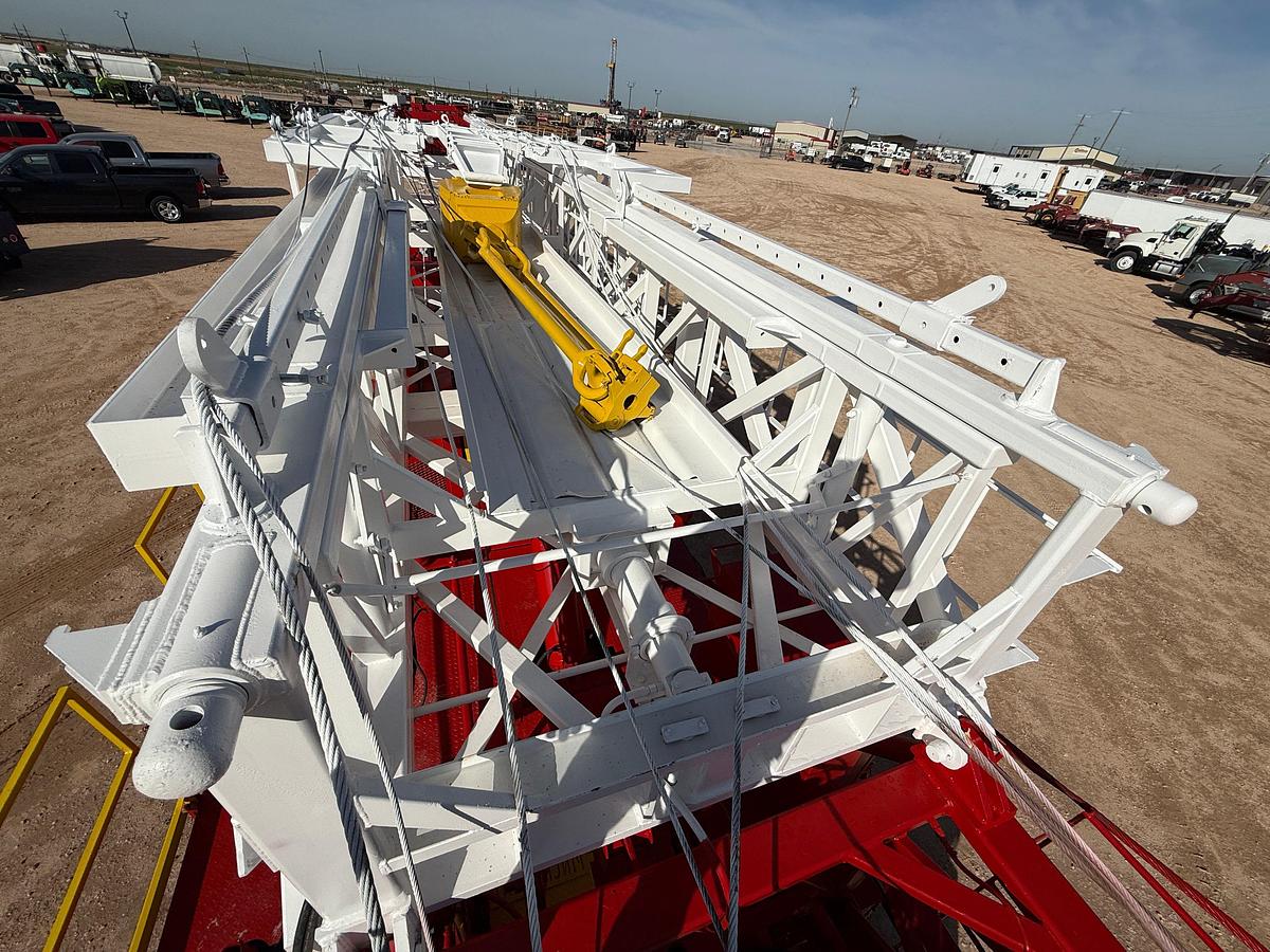 Used 2006 RIG WORK MUSTANG 550 DD 104’-275K 5-AXLE WELL SERVICE RIG