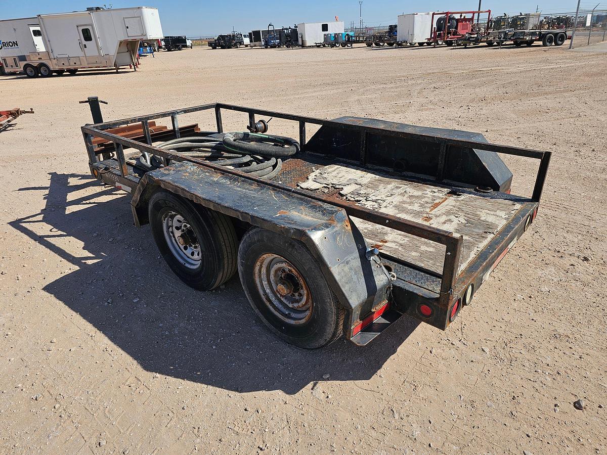 Used 12’ x 5’ t/a bumper pull utility trailer