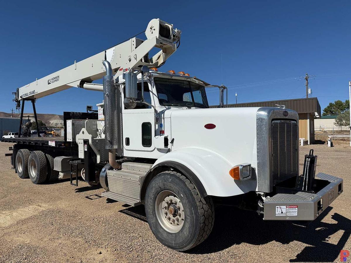 Used 2019 NATIONAL NBT30H-2 30 TON T/A CRANE TRUCK ON  2019 PETERBILT 367