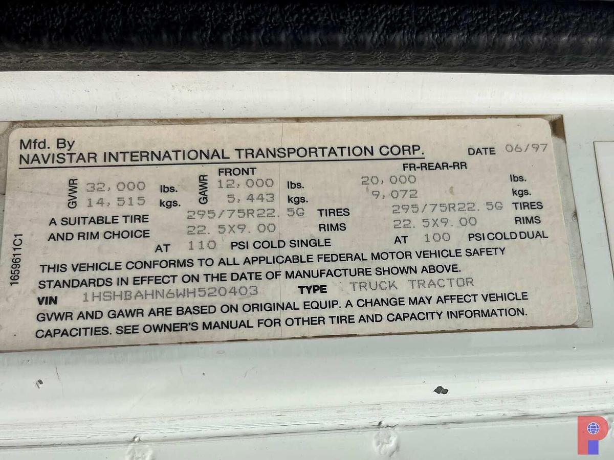Used 1998 INTERNATIONAL 8100 T/A 70 BBL VACUUM TRUCK