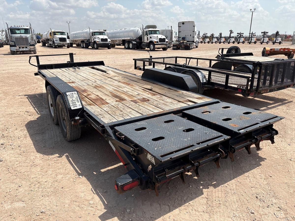 Used 2017 BIG TEX 20’6” X 7’ T/A BUMPER PULL CAR HAULER TRAILER