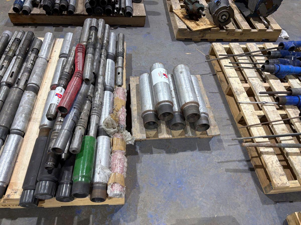 Used (17) 2.313 pump through plugs (Dart Valves) w/ (18) nipples