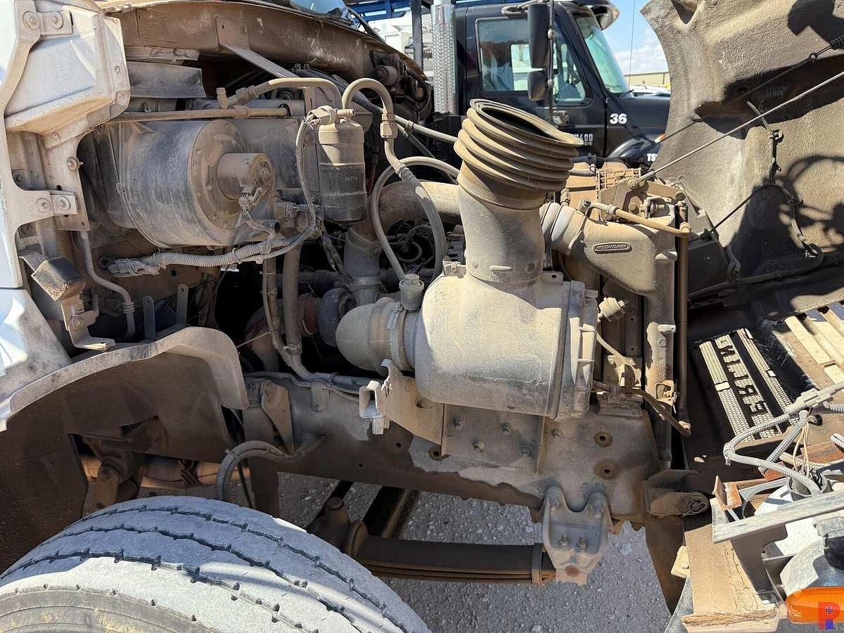 Used 2002 STERLING M8500 ACTERRA 87’ AERIAL PLATFORM SIGN CRANE TRUCK