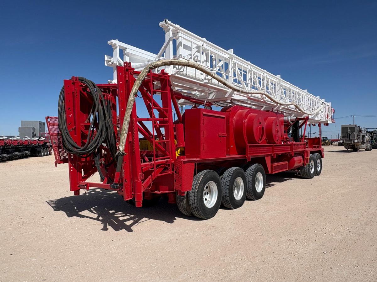 Used 2008 CAMERON C-600 5-AXLE DD WELL SERVICE RIG