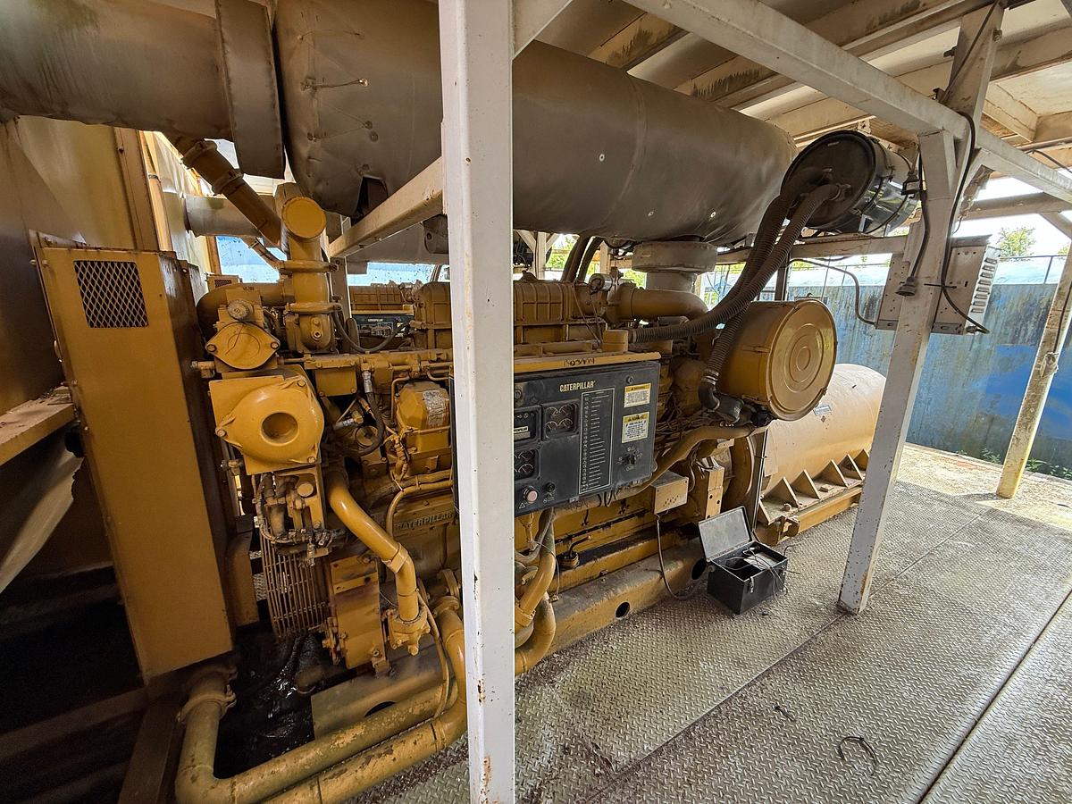 Used KATO 1204-KW DIESEL GENERATOR SET P/B CATERPILLAR 3512B 1621-HP