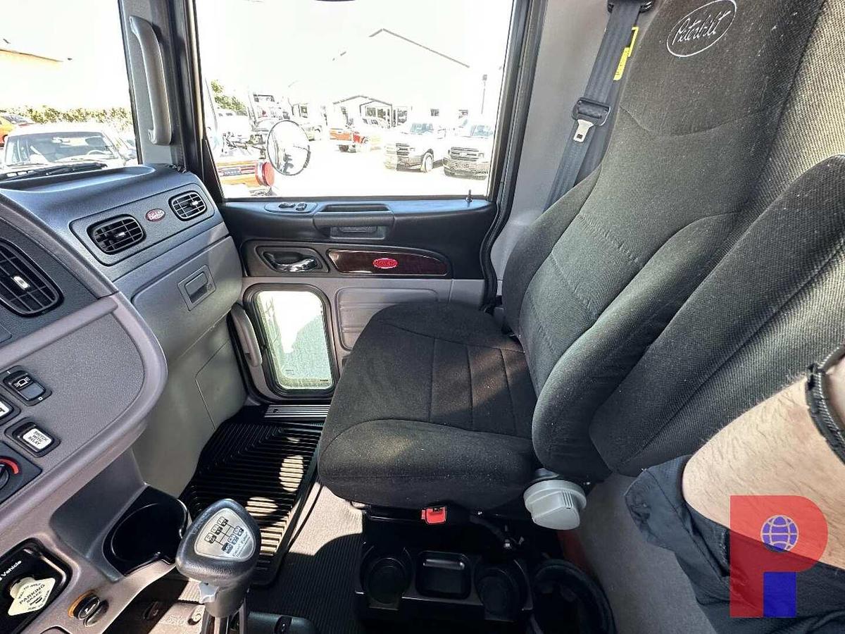 Used 2014 PETERBILT 388 TRI AXLE HEAVY HAUL DAY CAB TRUCK TRACTOR