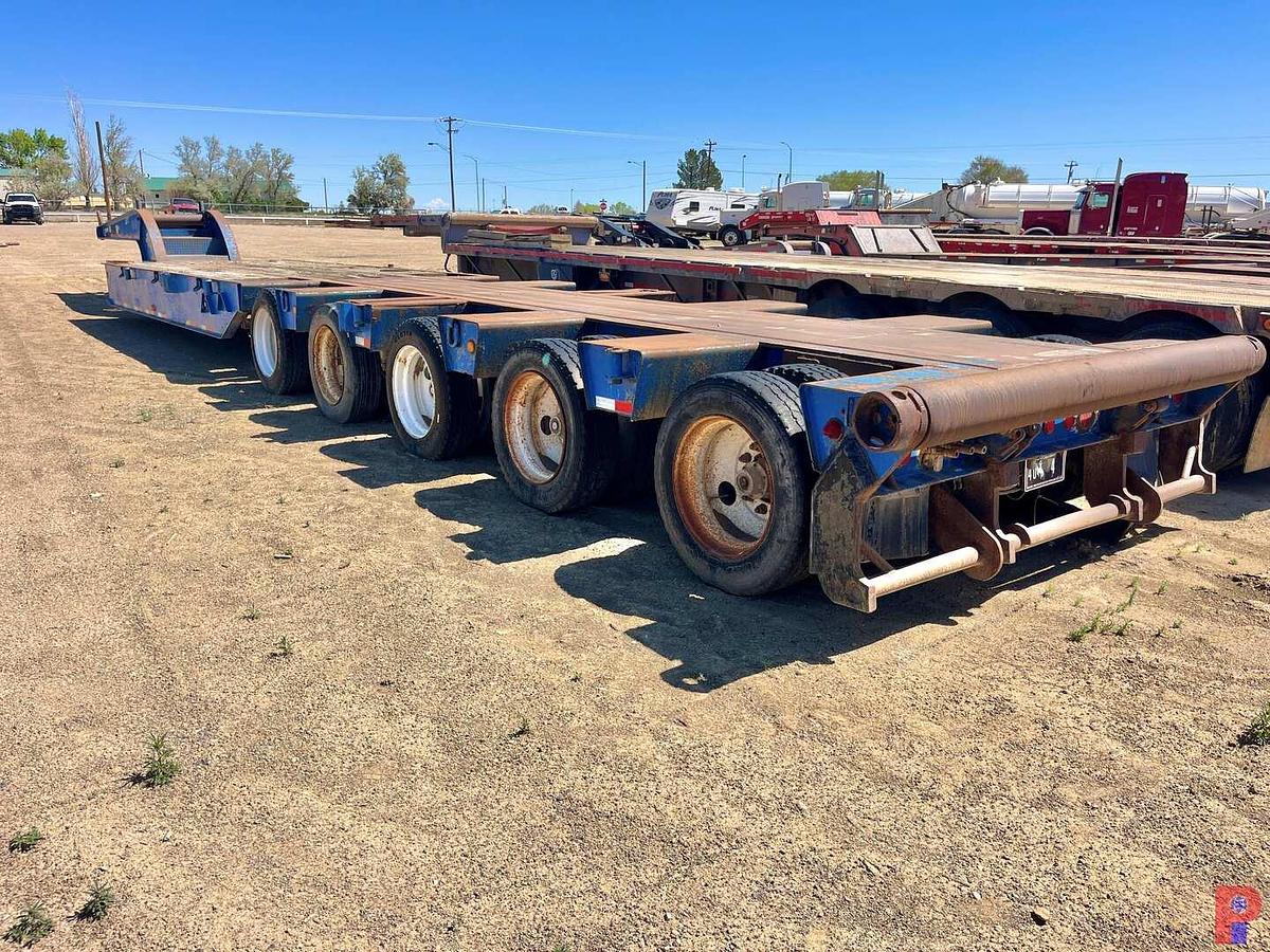 Used 2005 LOADCRAFT 60 TON 5 AXLE LOWBOY TRAILER