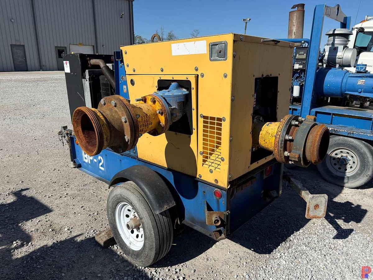 Used PIONEER 6X8X14 CENTRIFUGAL PUMP P/B JOHN DEERE 4024HF285 80 HP TOWABLE PUMP