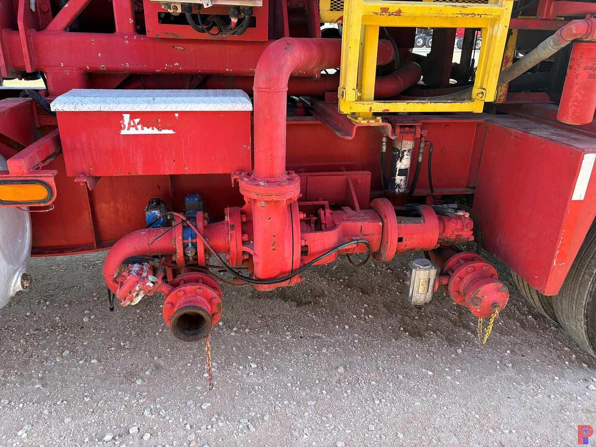 Used 2011 BLACKSTONE TRAILER MFG 3-AXLE FRAC PUMP TRAILER