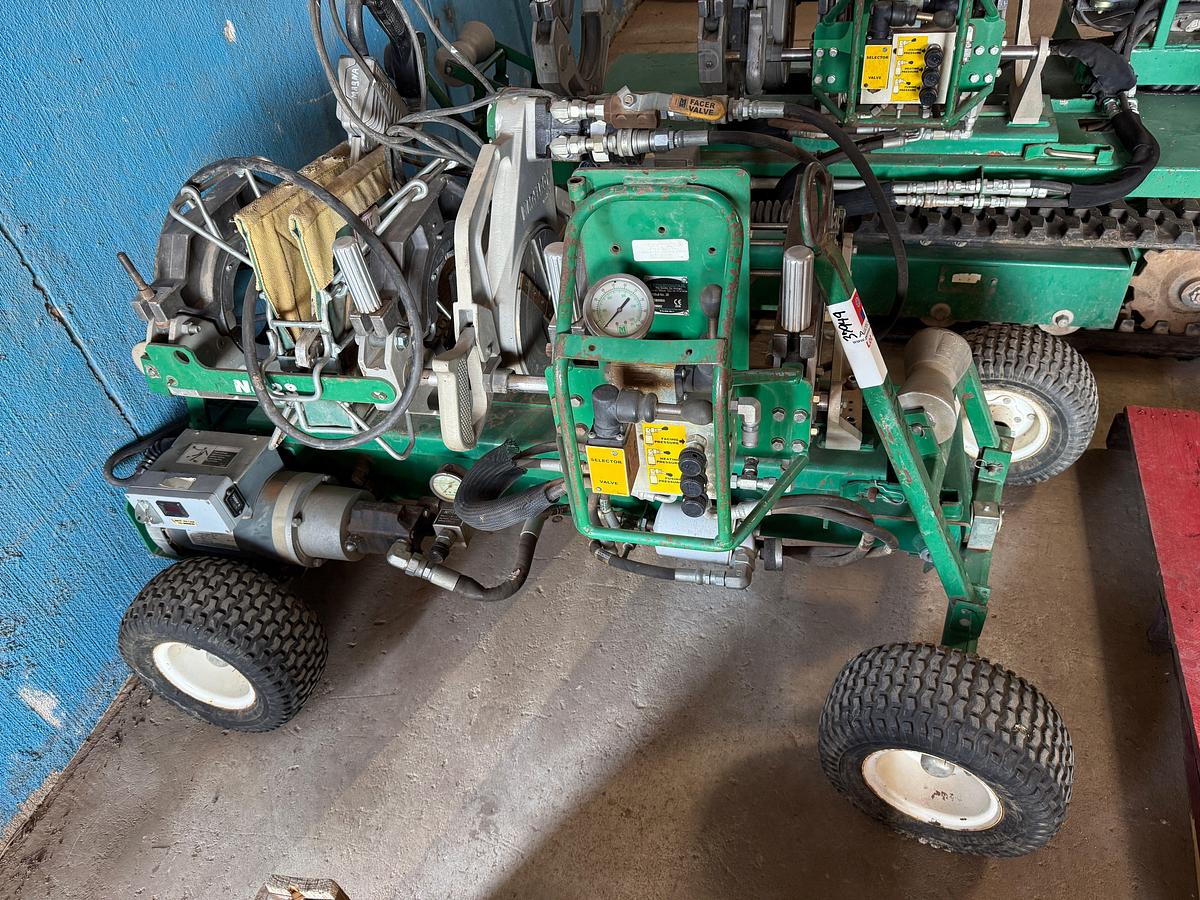 Used MCELROY PITBULL NO. 28 MODEL AT805505 ELECTRIC FUSION MACHINE