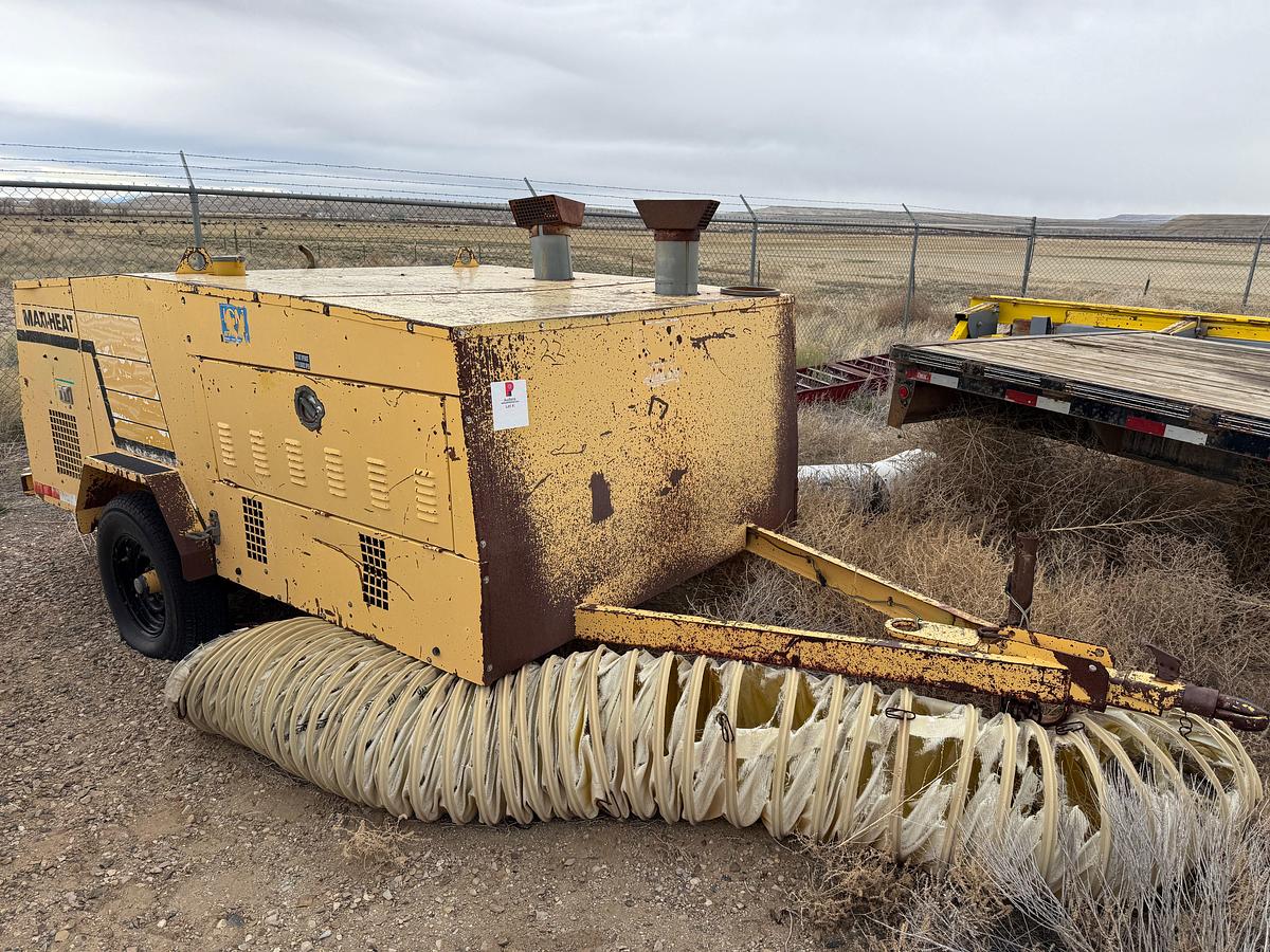 Used ALLMAND BROS MAXI-HEAT MODEL MH-TL16 TOWABLE HEATER
