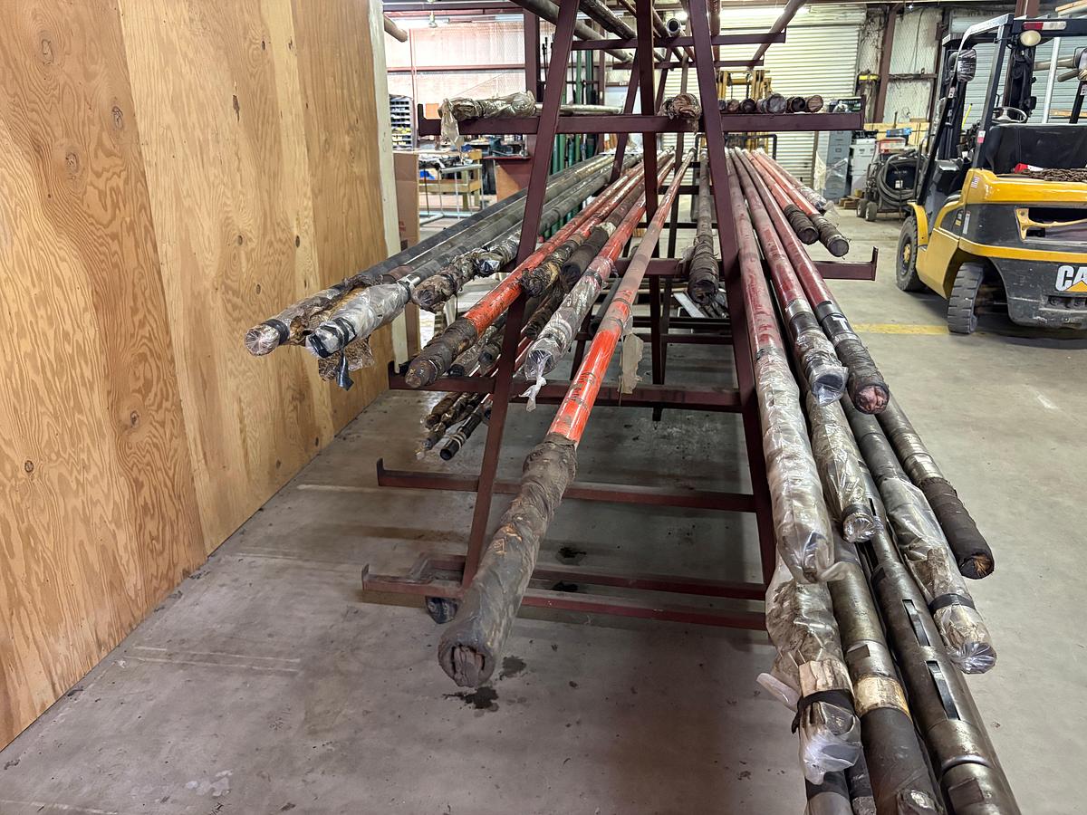 Used 2-1/2” x 1-1/4” x 16’, 4’MTL PLGR, CS TRIM ROD