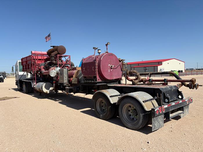 Used 2011 MERTZ T/A FRAC PUMP TRAILER