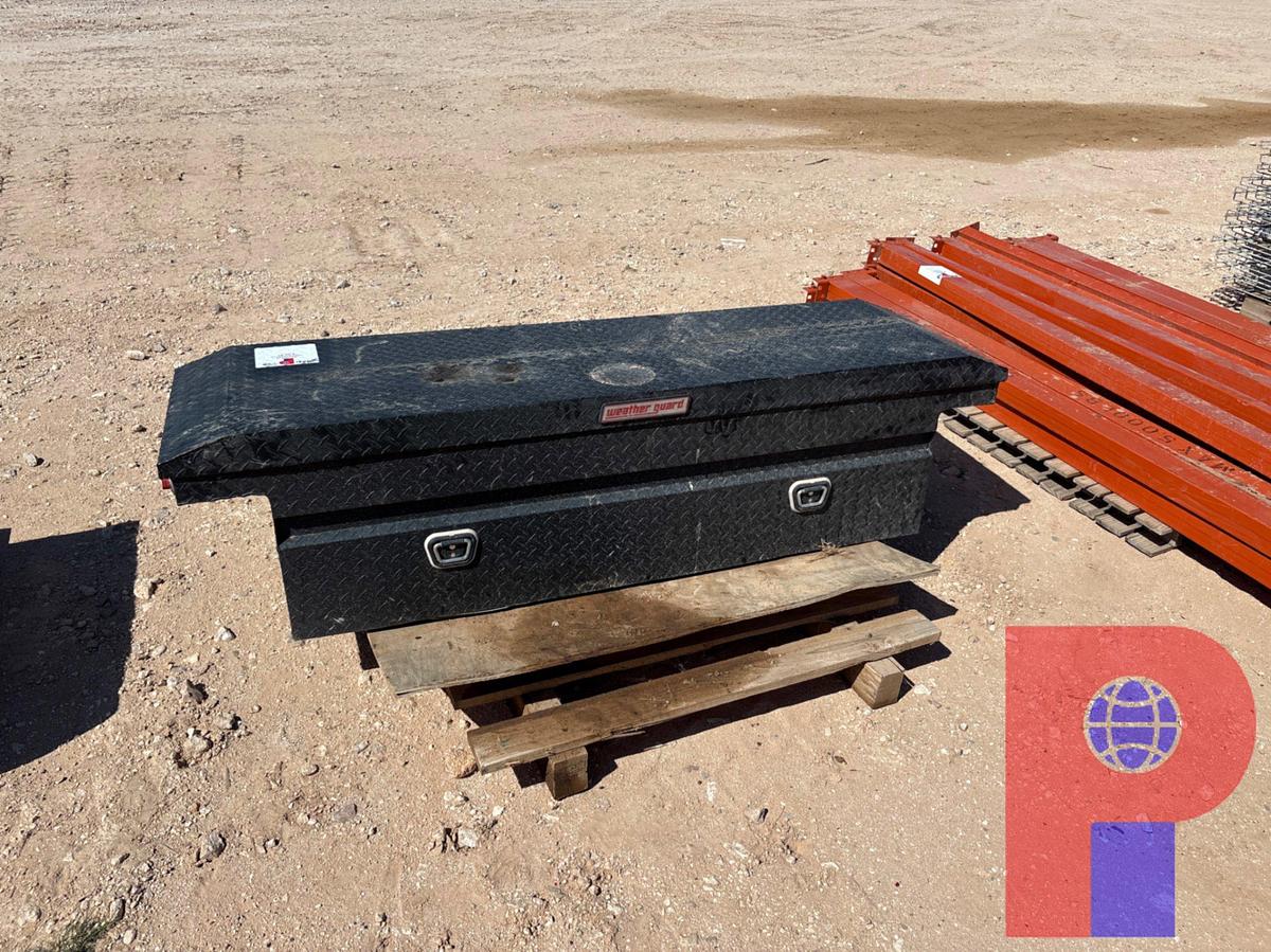 Used 6’ X 20” X 18” WEATHER GUARD TRUCK-BED TOOLBOX