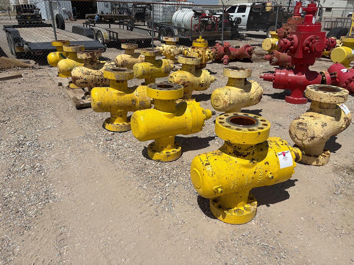 Used (6x$) (6) 7-1/16” 5K gate valves