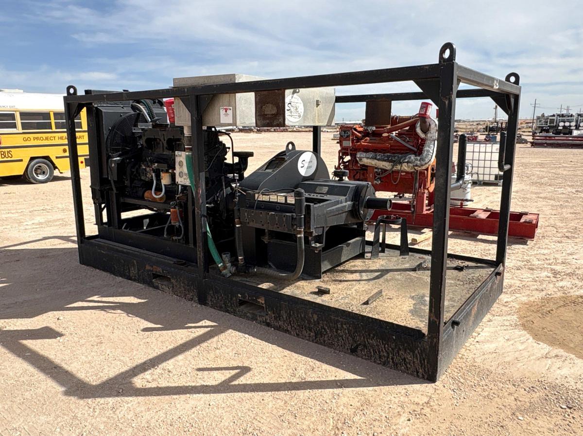 Used FMC M1600 20K TRIPLEX PUMP UNIT