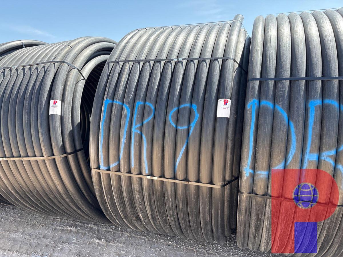 Used 1,000 FOOT ROLL OF 3" IPS SDR9 POLY PIPE