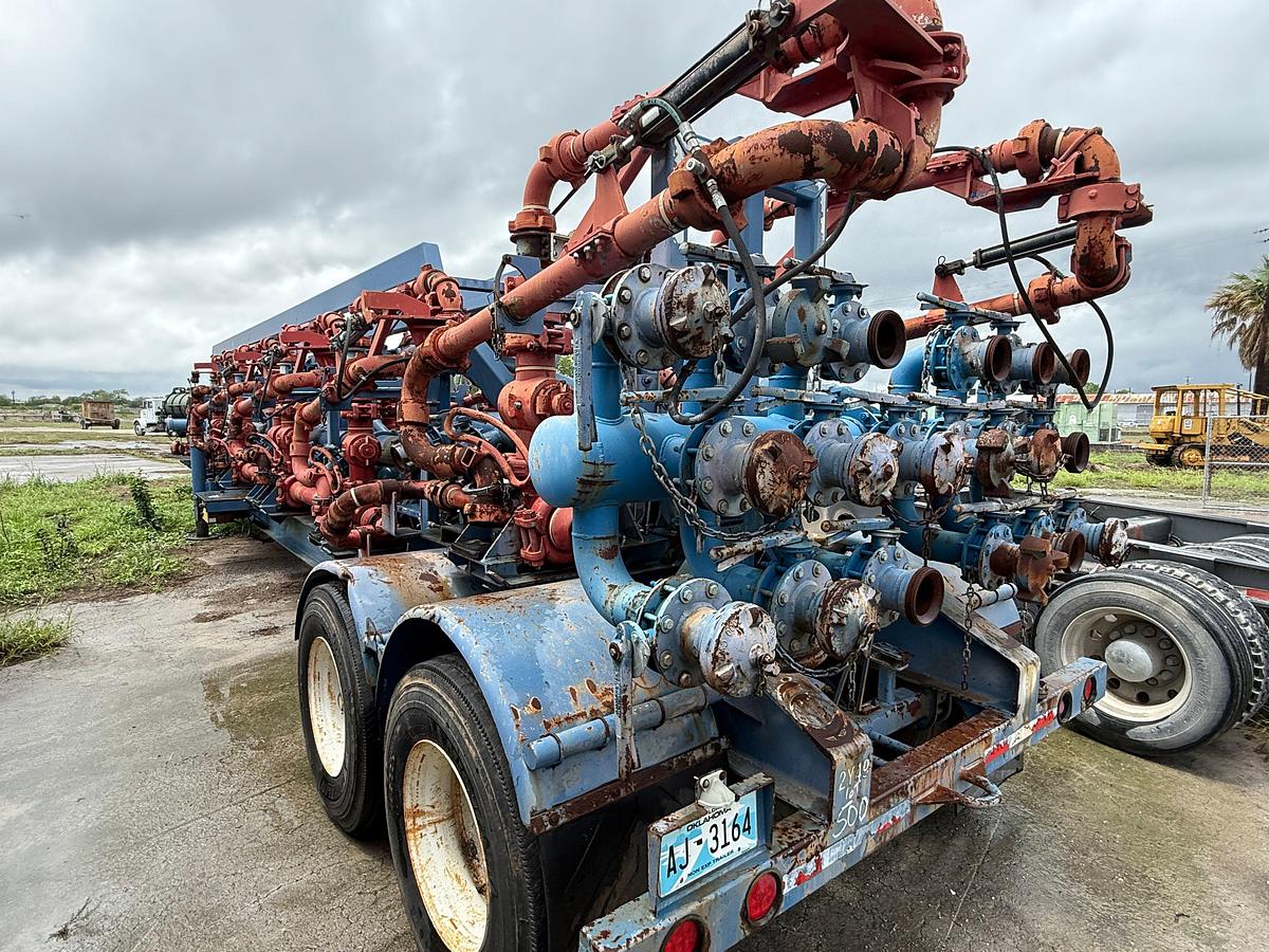 Used 2012 WORLEY WELDING WORKS T/A FRAC MISSILE MANIFOLD TRAILER