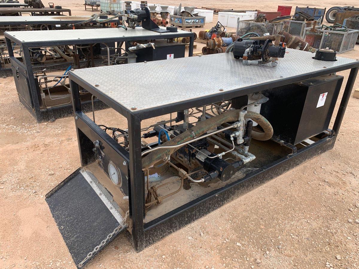 Used Oilquip Skidded Grease Injection Unit
