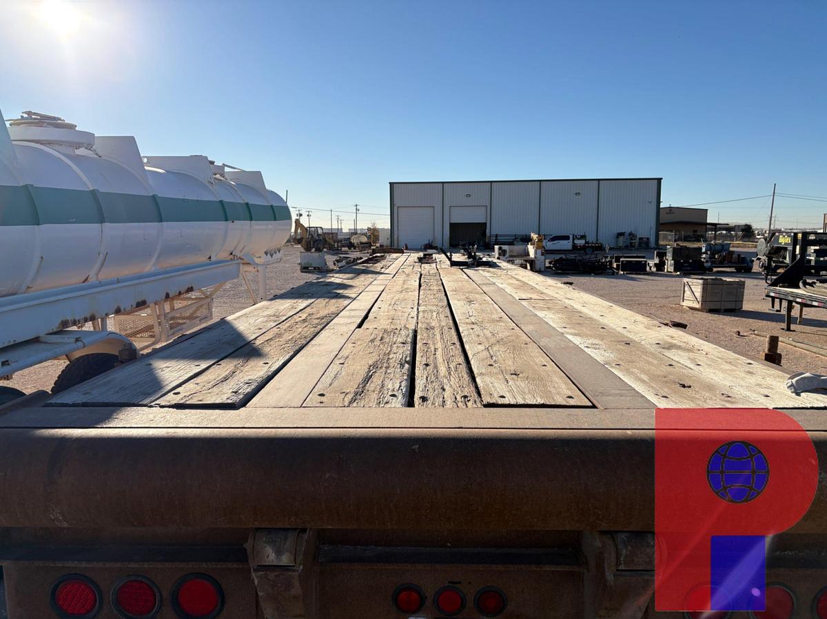 Used SHOPBUILT 40’ X 8’ T/A FLATBED TRAILER